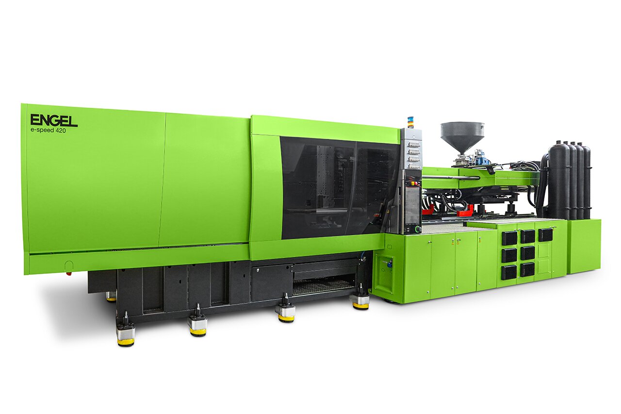 The e-speed 420 with clamping force of 4,200 kN. (Source: Engel)