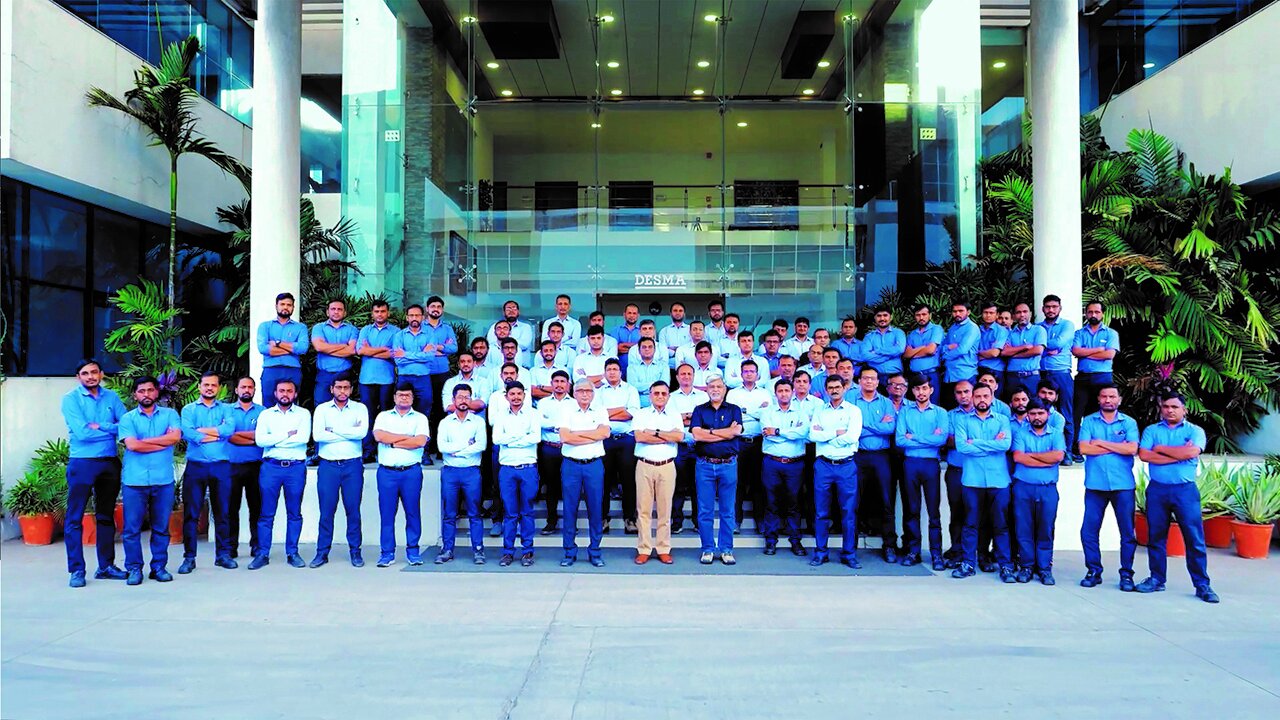 Desma India was established in 1995 and today has more than 100 employees. (Source: Desma)