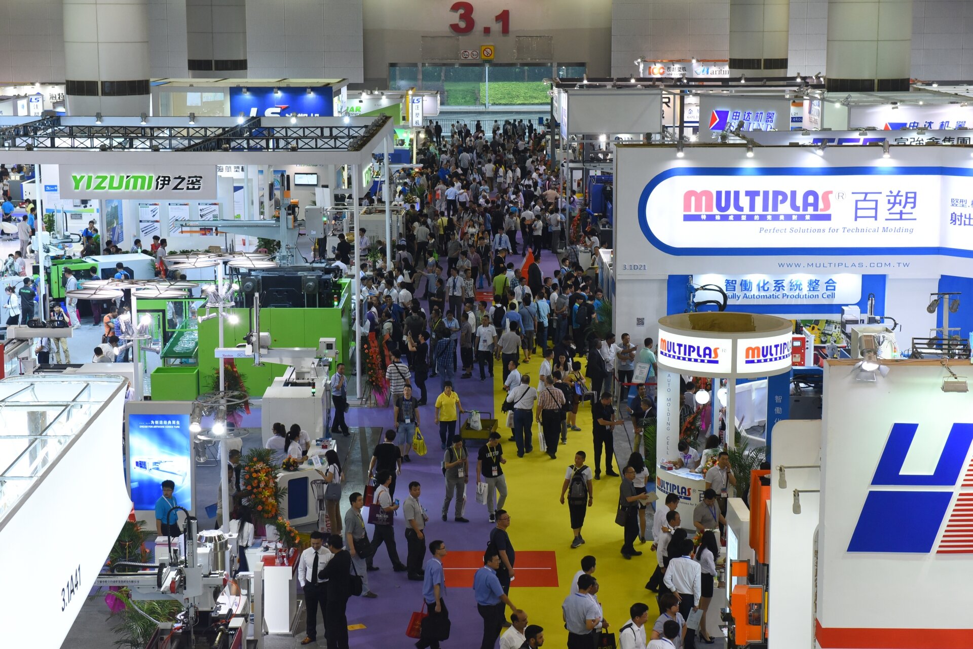Attendance at Chinaplas 2015 in Shanghai