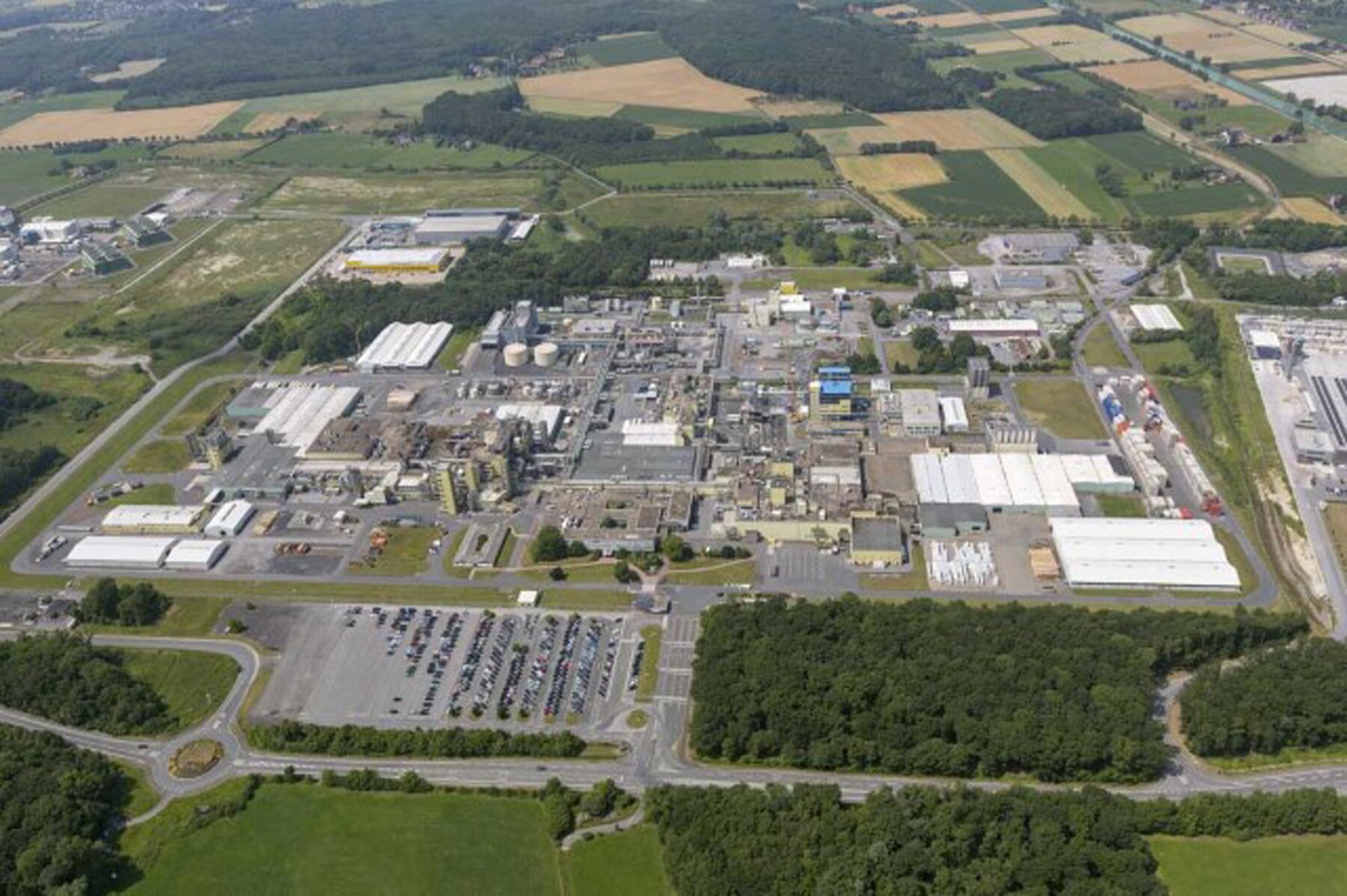 The DuPont site in Uentrop (Hamm, Germany) celebrated its 50-year anniversary in 2018. (Source: DuPont)
