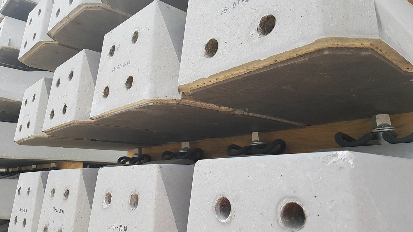 Under sleeper pads help to extend ballast service life and also provide vibration protection. (Source: Getzner Werkstoffe)