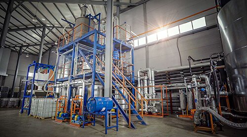 H&S has put into operation a polyester polyol synthesis plant at ProfHolod, Russia. (Source: H&S)