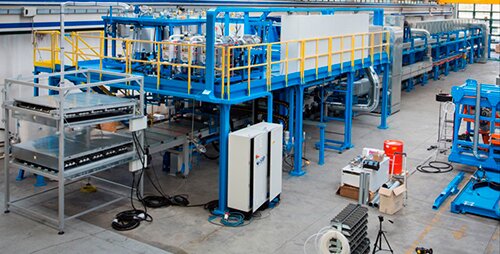 Saip has delivered a plant for the production of insulated sandwich panels, either with PU/PIR or mineral-wool core, to Isopan in Romania (Source: Saip)