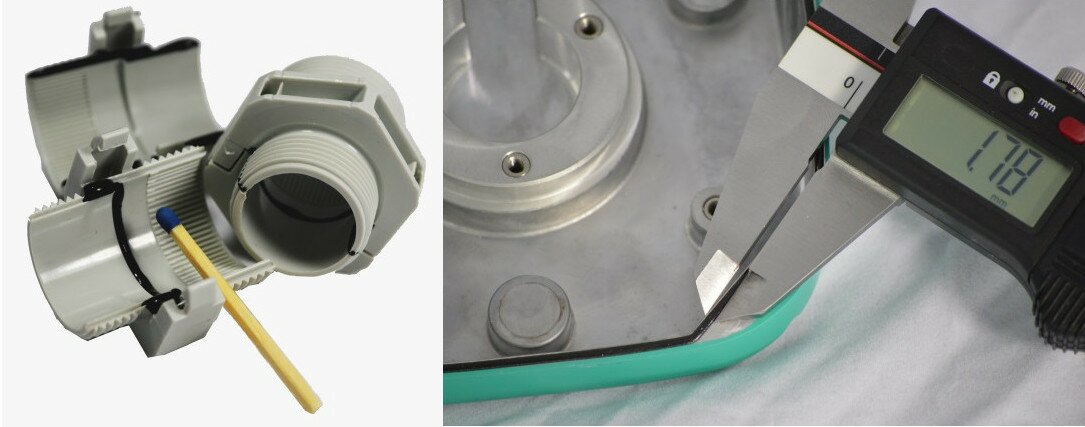 The company has specialised in micro seals and micro potting of smallest components.