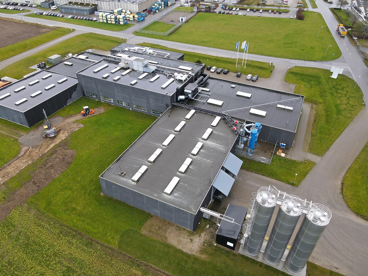 Melitek is significantly expanding its production site in Nr. Alslev. (Source: Melitek)